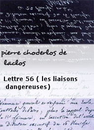Illustration: Lettre 56 ( les liaisons dangereuses) - pierre choderlos de laclos
