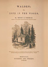 Illustration: Walden, ou la vie dans les bois - henry david thoreau