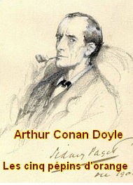 Illustration: Les cinq pépins d'orange - Arthur Conan Doyle