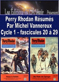 Illustration: Perry Rhodan Résumés-Cycle 1-20 à 29 - Michel Vannereux