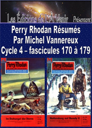 Illustration: Perry Rhodan Résumés-Cycle 4-170 à 179 - Michel Vannereux