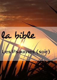 Illustration: Les Psaumes (soir) - la bible