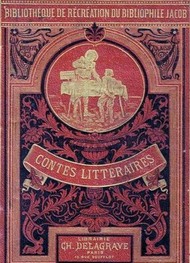 Illustration: Contes littéraires-Une bonne action de Rabelais  - Paul Lacroix