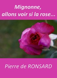 Illustration: Ode17-Mignonne, allons voir si la rose... - Pierre de Ronsard
