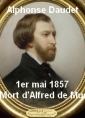 Premier mai 1857 Mort d'Alfred de Musset