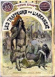 Illustration: Les Trappeurs de l' Arkansas - Gustave Aimard