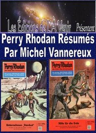 Illustration: Perry Rhodan Résumés-Cycle 1-01 à 09 - Michel Vannereux