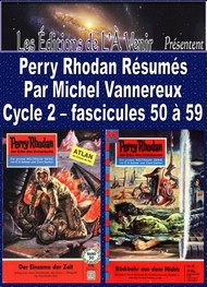 Illustration: Perry Rhodan Résumés-Cycle 2-50 à 59 - Michel Vannereux