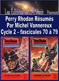 Illustration: Perry Rhodan Résumés-Cycle 2-70 à 79 - Michel Vannereux