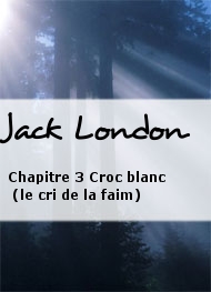 Illustration: Chapitre 3 Croc blanc (le cri de la faim) - Jack London