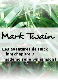 Mark Twain - Les aventures de Huck Finn(chapitre 7 mademoiselle williamson)