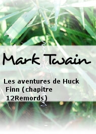 Illustration: Les aventures de Huck Finn (chapitre 12Remords) - Mark Twain