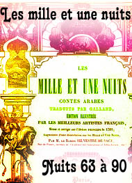 Illustration: Les mille et une nuits. Nuits 63 à 90 - Les 1001 nuits