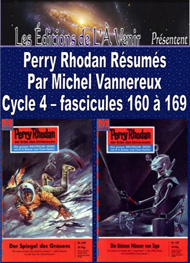 Illustration: Perry Rhodan Résumés-Cycle 4-160 à 169 - Michel Vannereux