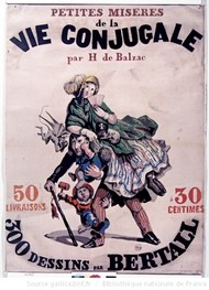 Illustration: Petites Misères de la Vie Conjugale I - honoré de balzac