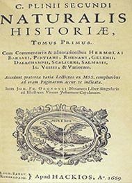 Illustration: histoire naturelle - Pline l'ancien