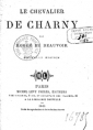 Roger de Beauvoir : Le Chevalier de Charny