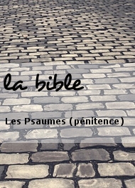 Illustration: Les Psaumes (pénitence) - la bible