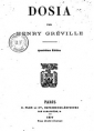 Henry Gréville: Dosia