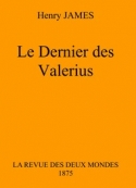 Henry James: Le Dernier des Valerius