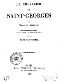 Illustration: Le Chevalier De Saint-Georges (Tome 4) - 