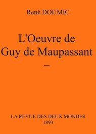 Illustration: L'oeuvre de Guy de Maupassant - René Doumic