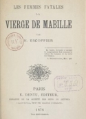 Henri Escoffier: La Vierge de Mabille