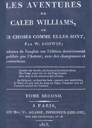 William Godwin -  Les Aventures de Caleb Williams (Tome 2)