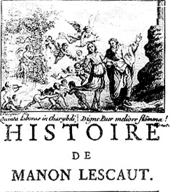 Illustration: manon lescaut - L'abbé prévost