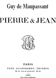 Illustration: pierre et jean (version 2) - Guy de Maupassant