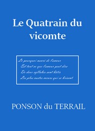 Illustration: Le Quatrain du vicomte - Pierre alexis Ponson du terrail