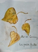 Michel Corday: La petite feuille