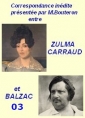 Livre audio: Balzac carraud bouteron - Correspondance inédite, suite 03
