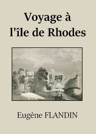 Illustration: Voyage à l'île de Rhodes - Eugène Flandin 