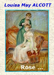 Illustration: La petite Rose, ses six tantes et ses sept cousins  - Louisa may Alcott
