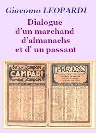 Illustration: Dialogue d'un marchand d'almanachs et d'un passant - Giacomo Leopardi