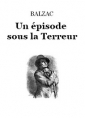 honoré de balzac: Un épisode sous la Terreur