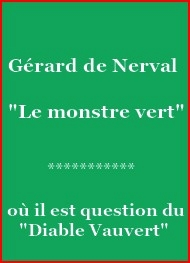 Illustration: Le Monstre vert - Gérard de Nerval