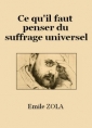 Livre audio: Emile Zola - Ce qu'il faut penser du suffrage universel