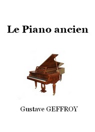 Illustration: Le Piano ancien - Gustave Geffroy