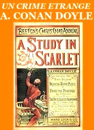 Illustration: Un crime étrange ou Une étude en rouge  - Arthur Conan Doyle