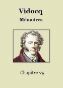 François Vidocq: Mémoires – Chapitre 25