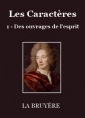 Livre audio: Jean de La bruyère - Les Caractères – 01 – Des ouvrages de l'esprit