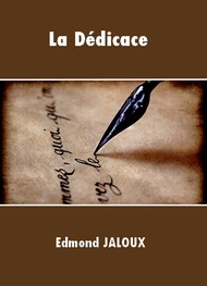 Illustration: La Dédicace - Edmond Jaloux