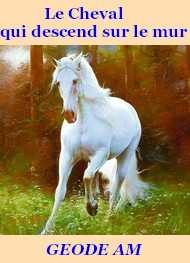 Illustration: Le cheval qui descend sur le mur - Géode am
