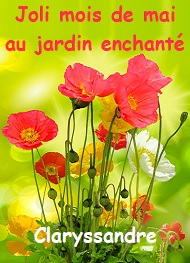 Illustration: Joli mois de mai au jardin enchanté - Claryssandre