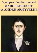 Marcel arnyvelde andré Proust: A propos d’un livre récent