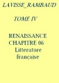Livre audio: Lavisse et rambaud - Histoire générale Tome 4 Chapitre 06 Littérature française 1492 1550