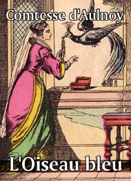 Illustration: L'Oiseau bleu - Comtesse d'Aulnoy
