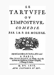 Illustration: le Tartuffe - Molière